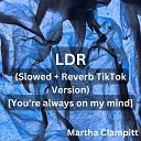 Martha Clampitt - LDR Slowed Reverb TikTok Version You re always on my…