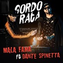 Mala Fama feat Dante Spinetta - Gordo Rata En Vivo