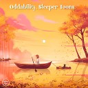 Oddability Sleeper Toons Chilled Cat - Quiet Sunrise