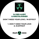 DJ Red Alert, Mike Slammer - Don't Need Your Love