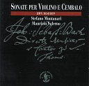 Stefano Montanari Maurizio Salerno - Sonata No 6 in G Dur BWV 1019 Adagio