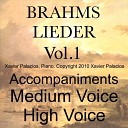 Xavier Palacios - Wiegenlied in F Major Op 49 No 4 Lullaby