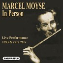 Marcel Moyse - Syrinx for flute solo Live