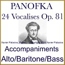 Xavier Palacios - 24 Vocalises No 20 in A Major Op 81