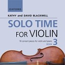Kathy David Blackwell Johann Sebastian Bach - Sinfonia in D BWV 789 Backing Track Violin