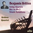 Britten Quartet - Simple Symphony Op 4 IV Frolicsome Finale