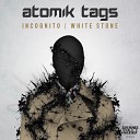 Atomik Tags - White Stone
