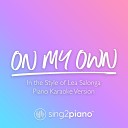 Sing2piano - On My Own In the Style of Lea Salonga Piano Karaoke…