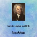 Леонид Ройзман орган Евгений Непало гобой Андрей Абраменков… - Токката и фуга ре минор BWV…