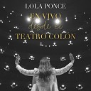 Lola Ponce - Espacio Existencial En Vivo