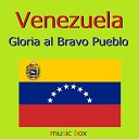 Orgel Sound J Pop - Venezuela Gloria al Bravo Pueblo Music Box