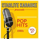 Starlite Karaoke - You Spin Me Round Like a Record In the Style of Dead or Alive Instrumental…
