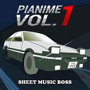 Sheet Music Boss - Butter fly From Digimon Adventure OP 1 Piano…