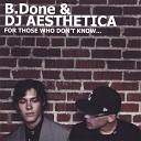 B Done DJ Aesthetica - Chaos of Love