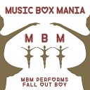Music Box Mania - A Little Less Sixteen Candles a Little More Touch…