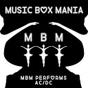 Music Box Mania - You Shook Me All Night Long