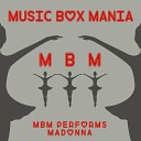 Music Box Mania - Like a Prayer