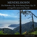 Claudio Colombo - III Scherzo Allegro Leggierissimo Arr For Piano Four Hands by Felix…