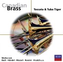 Canadian Brass - J S Bach Prelude and Fugue in E flat minor D sharp minor WTK Book I No 8 BWV 853 Blue…