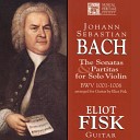 Eliot Fisk - Partita No 2 in D Minor BWV 1004 I Allemande arr for guitar by Eliot…