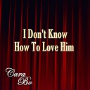 Cara Bo - I Don t Know How to Love Him