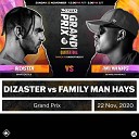 King Of The Dot feat Dizaster - Round 2 Dizaster Dizaster vs Family Man Hays