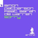 Simon Patterson feat Sarah de Warren - Sorry Extended Mix