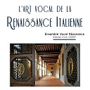 Ensemble Vocal R sonance Olivier L geret - Fa una canzone