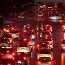ASMR Rain and Road Noise - Traffic in the Rain