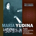 Мария Юдина Feodor Druzhinin - Sonata for Viola and Piano in F Major Op 11 No 4 1919 3 Finale Sehr…