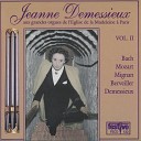 Jeanne Demessieux - Adagio and Fugue in C Minor K 546 Adagio