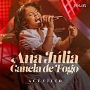 Ana J lia Canela de Fogo Todah Covers - A ltima Palavra Dele Playback