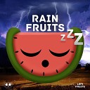 Rain Fruits Sounds - Soothing Ocean Waves with Rain Fall Pt 72