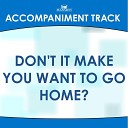 Mansion Accompaniment Tracks - Don t It Make You Want to Go Home Low Key C D with Background…