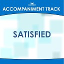 Mansion Accompaniment Tracks - Satisfied High Key F with Background Vocals