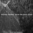 Sleep Rain Memories - Dripping Rain on Concrete in the Backyard