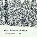 Piano Lullaby Flow - White Christmas Felt Piano