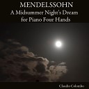 Claudio Colombo - III Lied mit Chor Allegro ma non Troppo Version for Piano Four Hands by Felix…