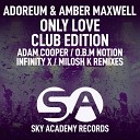 Adoreum Amber Maxwell - Only Love Milosh K Instrumental Remix