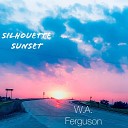 W A Ferguson - Silhouette Sunset