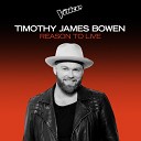Timothy James Bowen - Reason To Live The Voice Australia 2020 Performance…