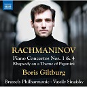 Boris Giltburg Brussels Philharmonic Vassily… - Rhapsody on a Theme of Paganini Op 43 Variation 24 A tempo un poco meno…