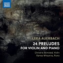 Christine Bernsted Ramez Mhaanna - 24 Preludes for Violin Piano Op 46 No 20 in C Minor…