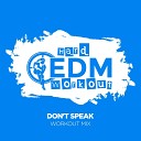 Hard EDM Workout - Don t Speak Workout Mix Edit 140 bpm