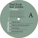 Paul Frick feat Emika - I Mean Dollkraut s Band Reinterpretation