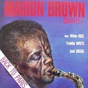 Marion Brown Quartet - November Cotton Flower