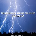 Sleep Rain Memories - Thunder Lightening Storm