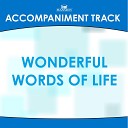 Mansion Accompaniment Tracks - Wonderful Words of Life High Key E F with Background Vocals Accompaniment…