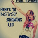 Avril Lavigne - букет белых роз