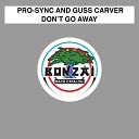 Pro Sync and Guss Carver - Don t Go Away Mix Two